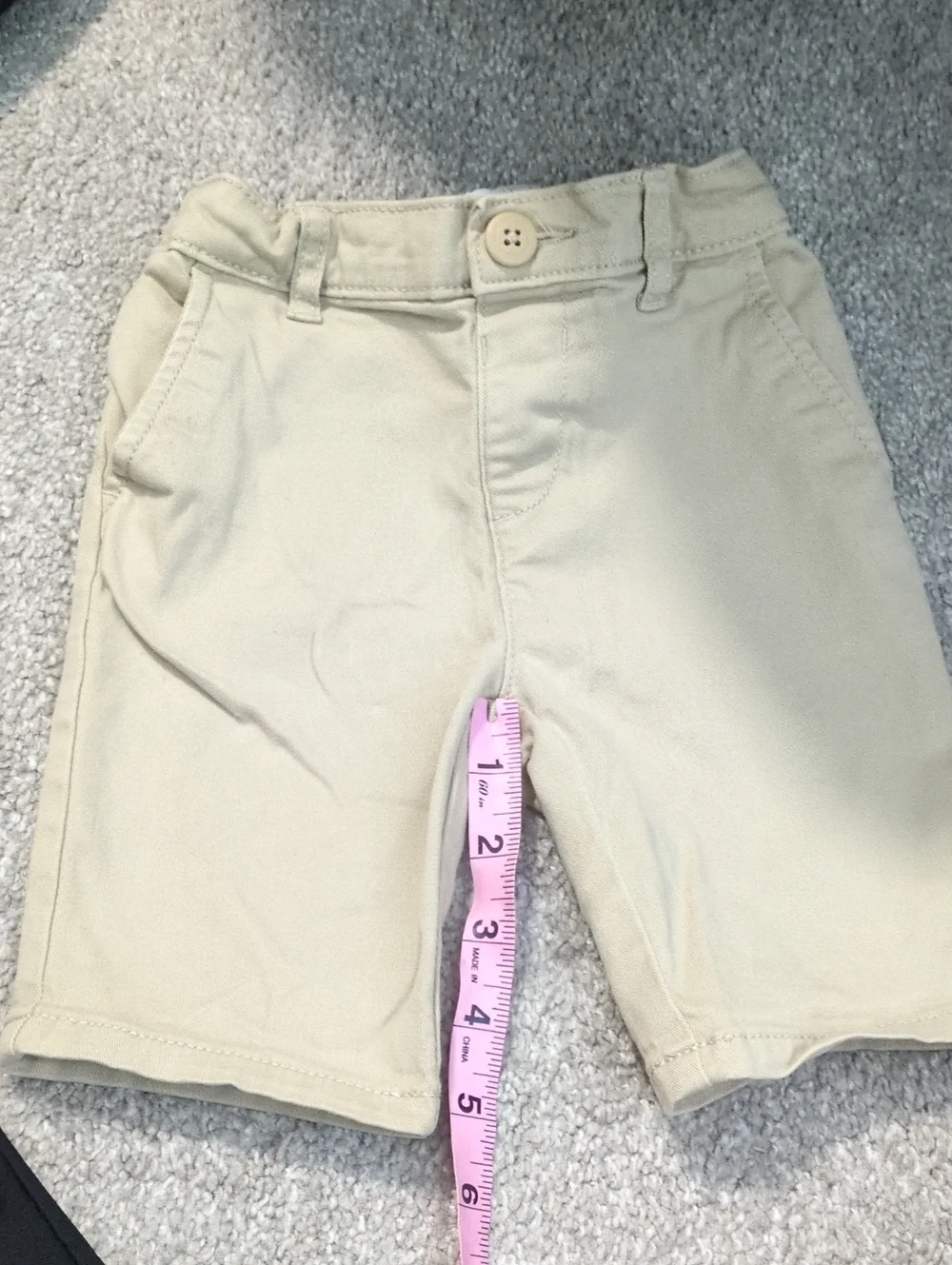 The Children's Place Beige Khaki Shorts
